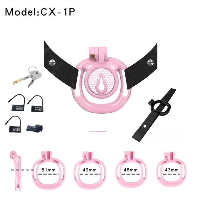 Sissy BDSM With Wearable Chastity Cage - Image 13
