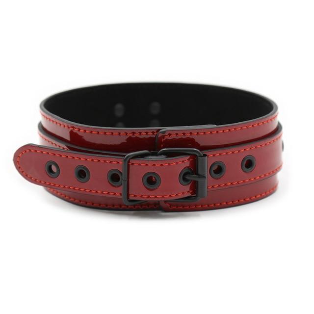 Well Crafted Leather BDSM Collar - Image 3