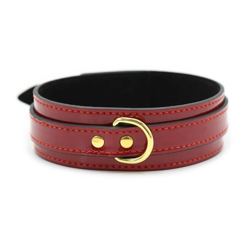Well Crafted Leather BDSM Collar - Image 4