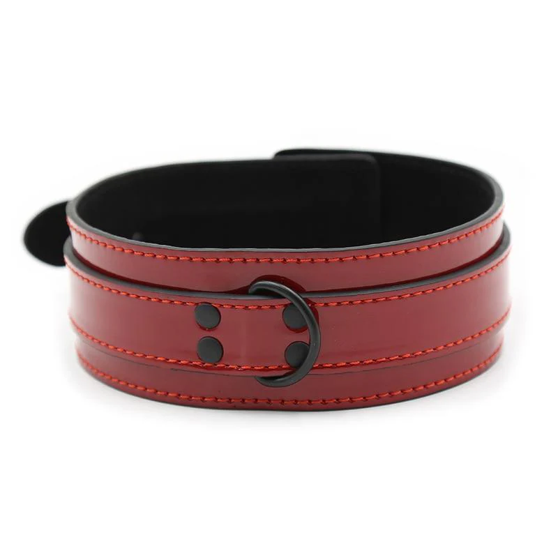 Well Crafted Leather BDSM Collar - Image 5