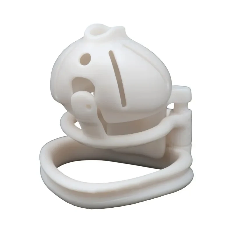 White Male Chastity Cage - Image 4